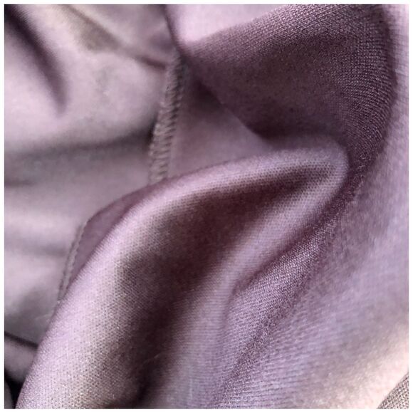 Connected Apparel Brown V-Neck Satin Ruched A-Line Cocktail Dress Size 14 - Picture 12 of 12